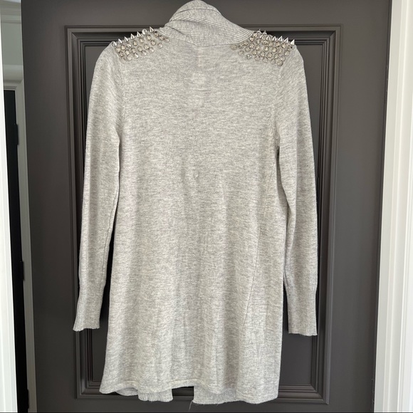 NWT Sweewe Paris x LF studded shoulder cardigan - Picture 11 of 12